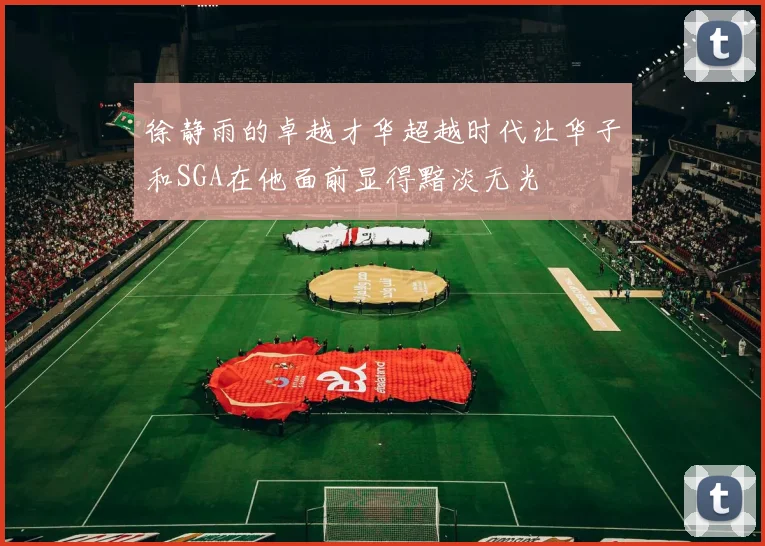 徐静雨的卓越才华超越时代让华子和SGA在他面前显得黯淡无光